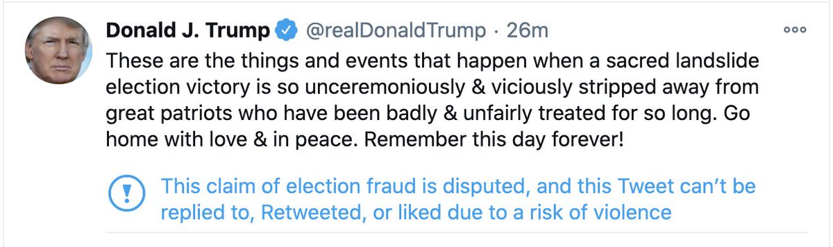 This is why electing a moral leader matters more than party affiliation. This is what failure of moral leadership looks like. This is what happens when you look the other way and justify the means with the ends you desire.