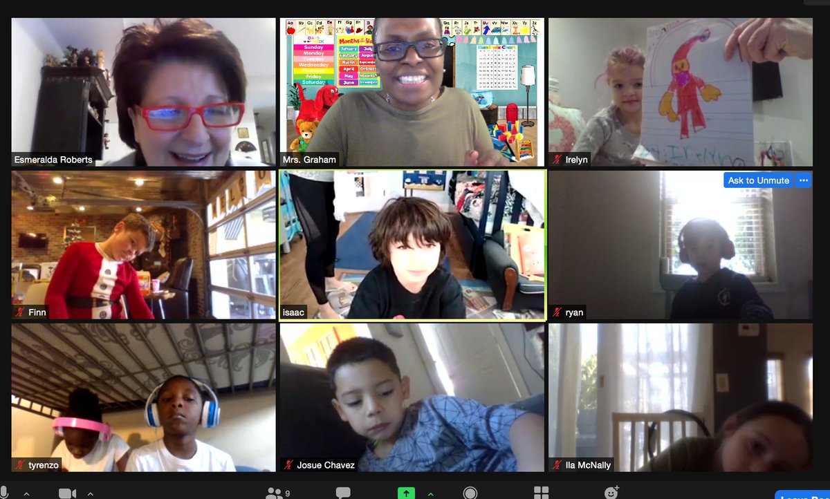 MRSSGRAHAM2's tweet photo. Thank you @learningbee20 and @MsRobertsENL for coming to listen to our virtual kindergarten writers read their amazing books. You made them feel super proud of their work!!! We appreciate you so much!!!❤️ https://t.co/pda9FULb9g