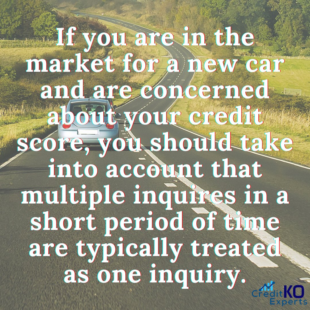 CreditkoExperts's tweet image. Dear car shopper,

Here is a small tip for you.
Short period (I’d say 14 days to be safe)