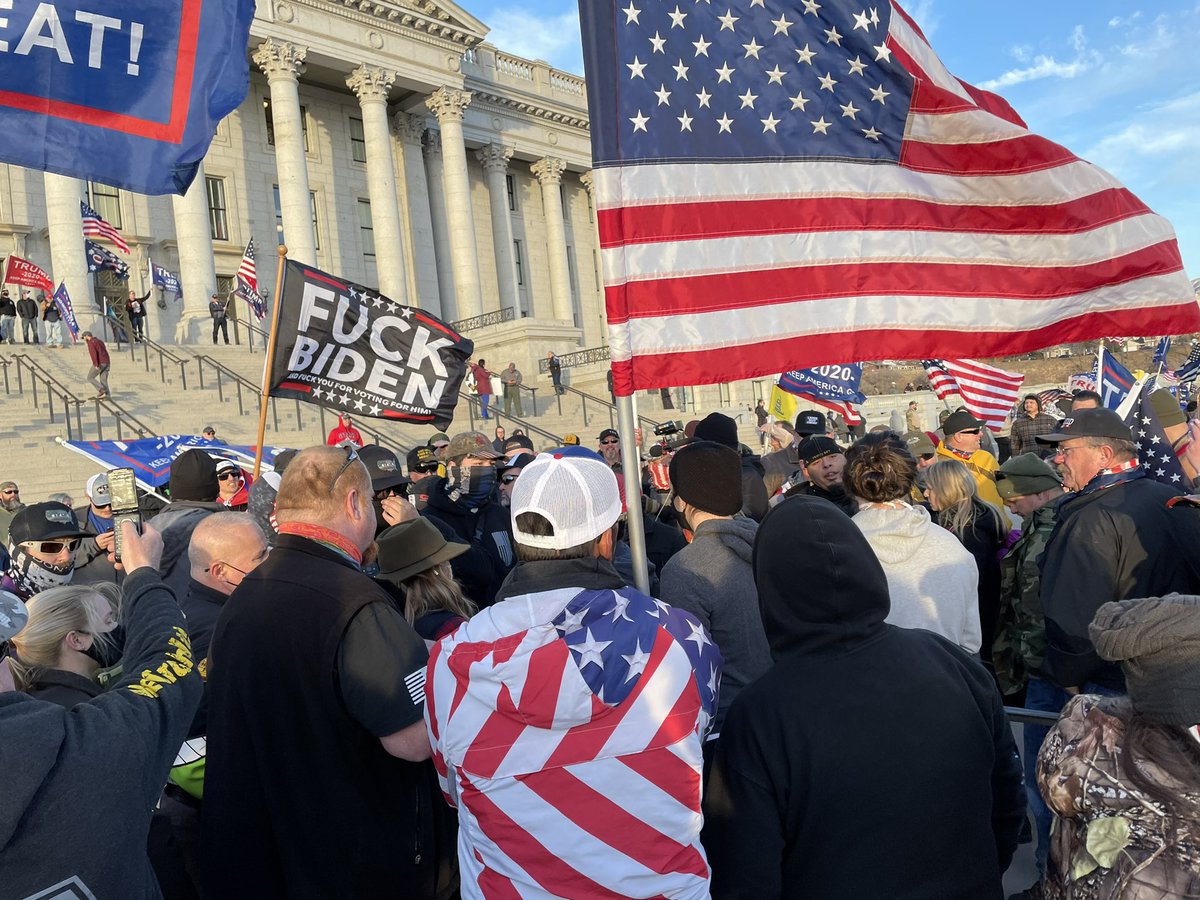 Another altercation between the Proud Boys and Black Lives Matter counter protestors.