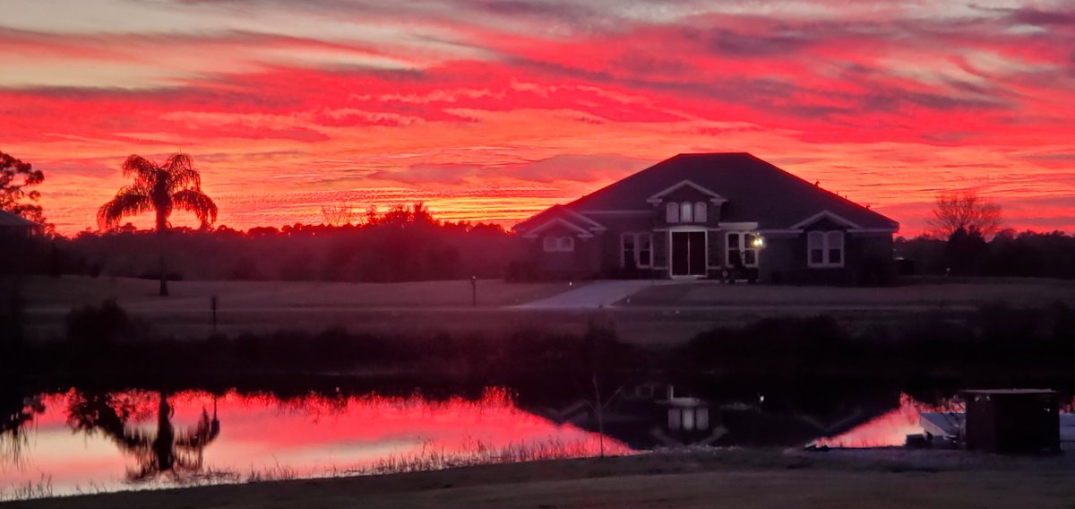 RandyGator's tweet image. @PaulFox13 
Sunset in Wimauma tonight