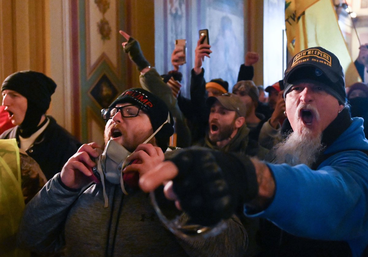 Bossip's tweet photo. Must-See Tweets From The Shamefully Seditious Saltine Siege At The Capitol https://t.co/6WFCYERCDQ

(Getty) https://t.co/p2csY4J22Z