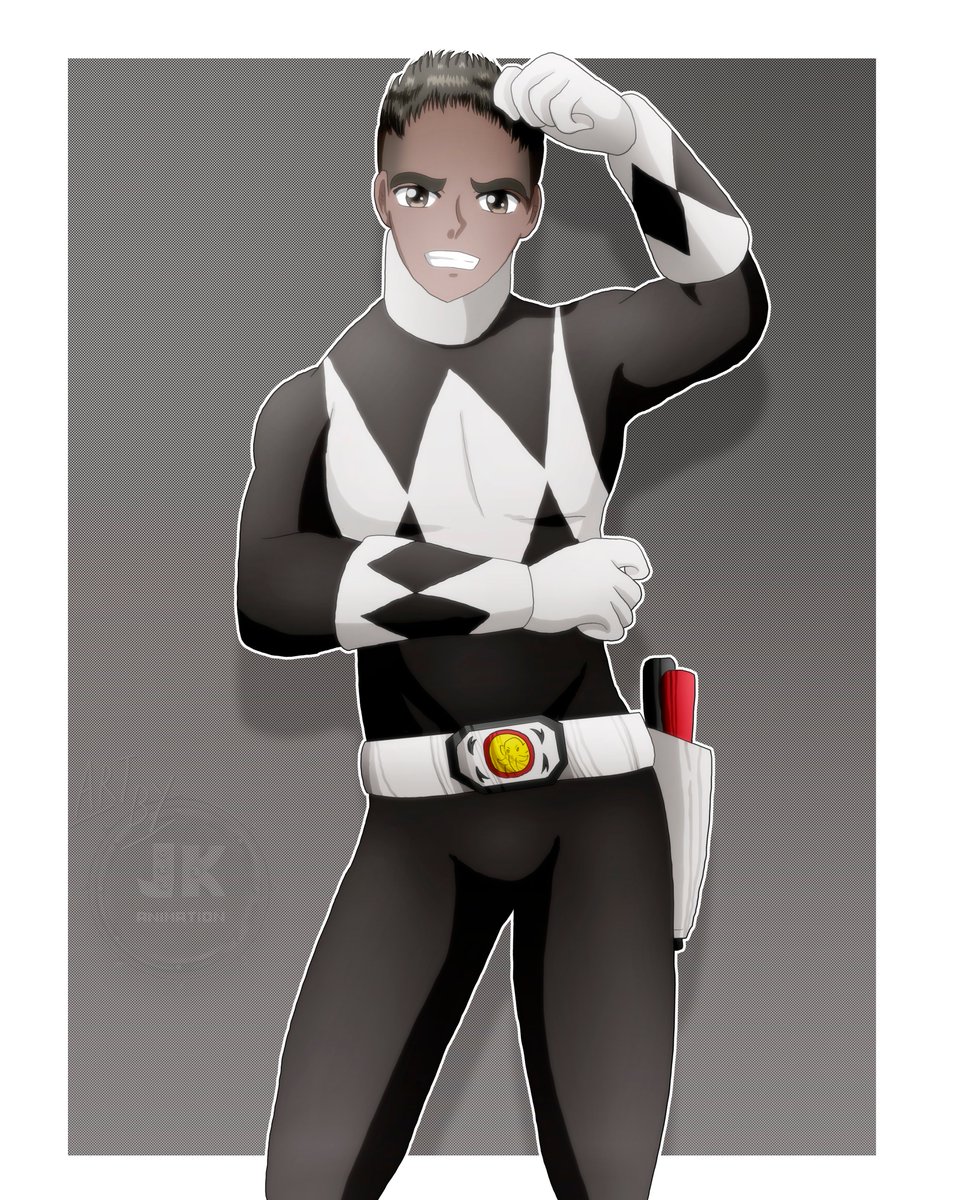 Zack Taylor el Black Ranger Billy Cranston  dibujado por mí #drawing  #dibujo   #blackranger #supersentai   #dailydrawing #digitalart #PowerRangers  #zacktaylor  #dibujodigital