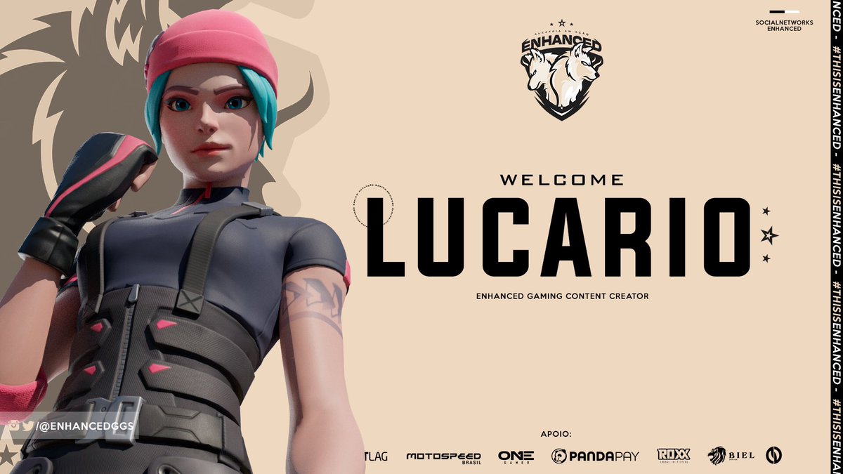 1silennty's tweet photo. 💙 Lucario! 💛
Para começar as contratações da Enhanced Gaming, vamos dar boas vindas ao mais novo criador de conteúdo @lucariofps ! Esperamos ficar juntos por muito tempo com você! #GoEnhanced #Lucario https://t.co/H4FTNeZ1i7