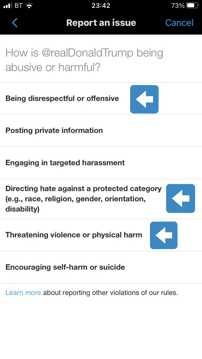 I went for the abusive & harmful tonight. Harmful towards an entire NATION!Then one of these?