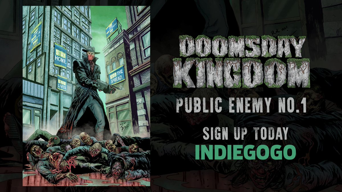 Studio7_co's tweet photo. We are super excited to bring you the continuation of Doomsday Kingdom! Public Enemy No.1
Coming soon
https://t.co/0D0xRvGcNr

- 60 pages
- Exclusive Art Trading Card
- Indiegogo exclusive perks
- ETA February 2021

@D00MSDAYKINGDOM @R0NNYHAZE 

#CGUK #COMICSGATE https://t.co/dpudt9Lkud