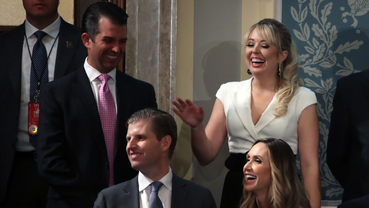 Tiffany Trump thought now was a good time to wish brother Eric Trump a happy birthday  