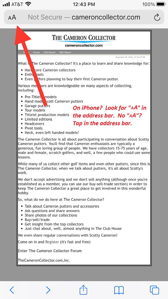 TCC_Cameron's tweet photo. Have you been having problems logging in to TCC with your mobile?  Recent OS updates on iPhone &amp; Droids have function issues with some security software on our platform.
iPhone?  Check the first 2 pics.
Droid?  Check the last 2 pics.
Choose "Desktop".
We're working on fixes!! https://t.co/cVfhM0yAWG