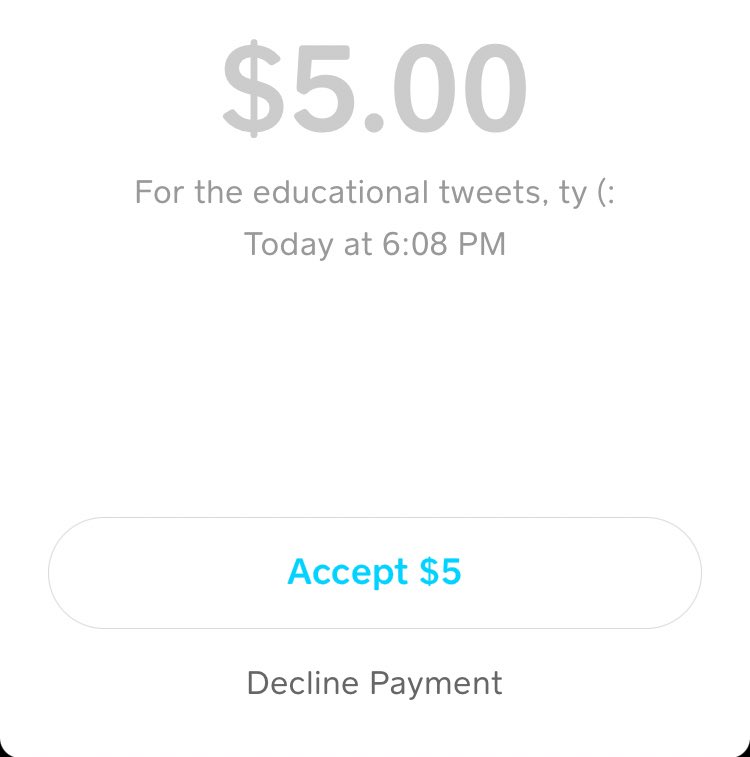 also ????  i randomly got this tip and i appreciate it so much. tips aren’t at all required but are extremely appreciated. if you feel called to tip me for this thread my cashapp + venmo are $heyines  i genuinely hope you all learned something new from it