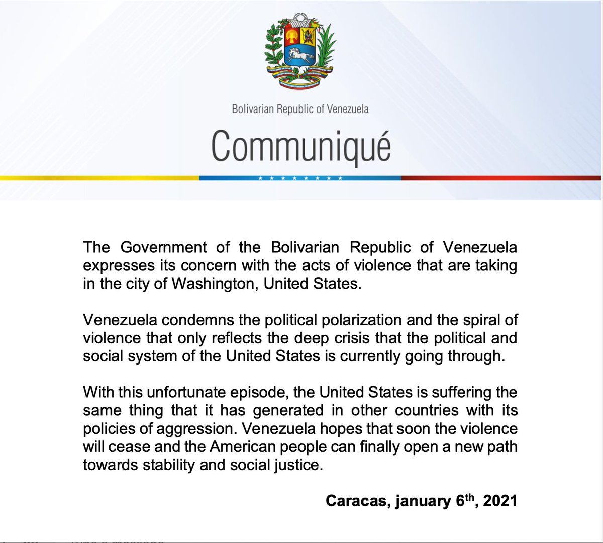 teleSUR English tweet media