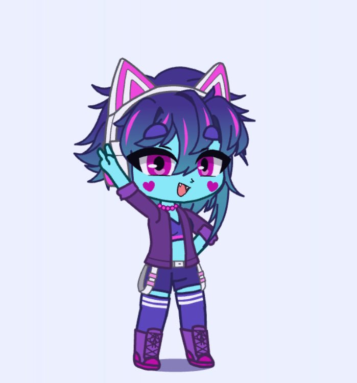 CatboyZuke's tweet photo. @HatsuneMikuAir (SORRY BOUT TAGGING YOU MY DUMBASS ACCIDENTALLY POSTED THIS ON MY RP ACC AND NOT MY MAIN ACCOUNT FCK-) 
I made Hikari for ya 😼😼
You have literally no idea how long I spent on her JUST SO I CAN MAKE A DUMBASS SKIT WITH HER AND ALPHA https://t.co/cXV7y4tCTL