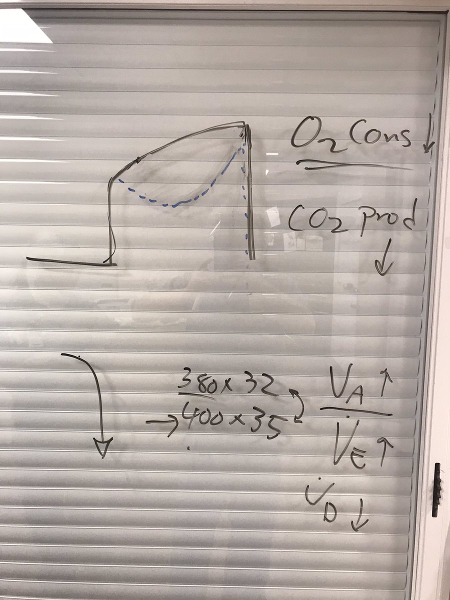  #overdrive  #ventilation improved  #oxygenation in this  #COVID  #ARDS patient today by 10%  #SpO2 w/o any change an  #FiO2 or  #PEEP. Ask me how or take a stab yourself with these hints.  #MICU  #PPCM
