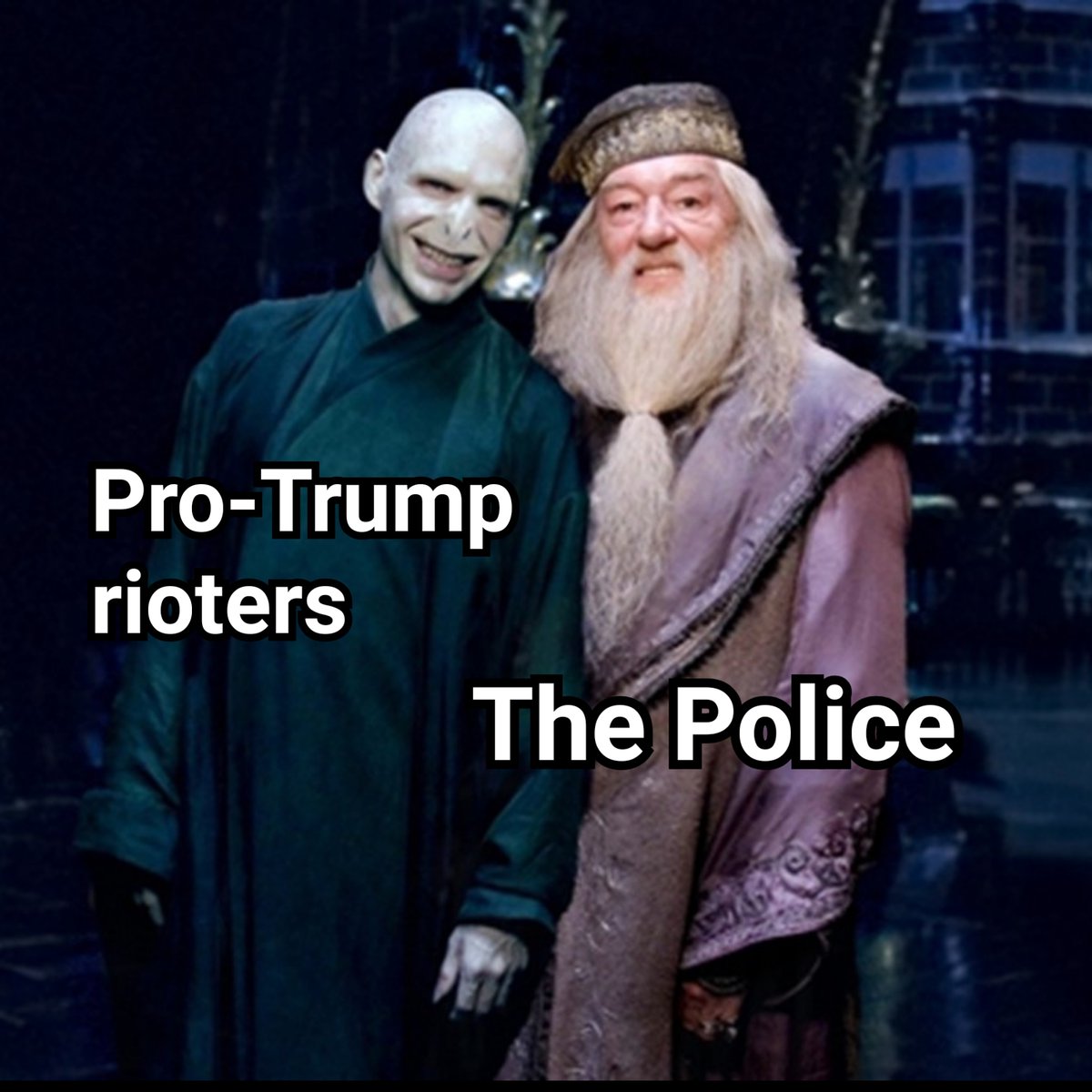 Steinbock161's tweet image. BFF 4EVER ❤❤❤ 

#policeistheimposter #fckcops #trumpriots #capitolriots #WashingtonDC #memes #harrypottermemes #antifamemes