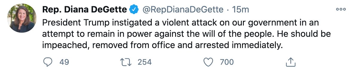 Look's like DeGette's tweet was deleted. Here it is: