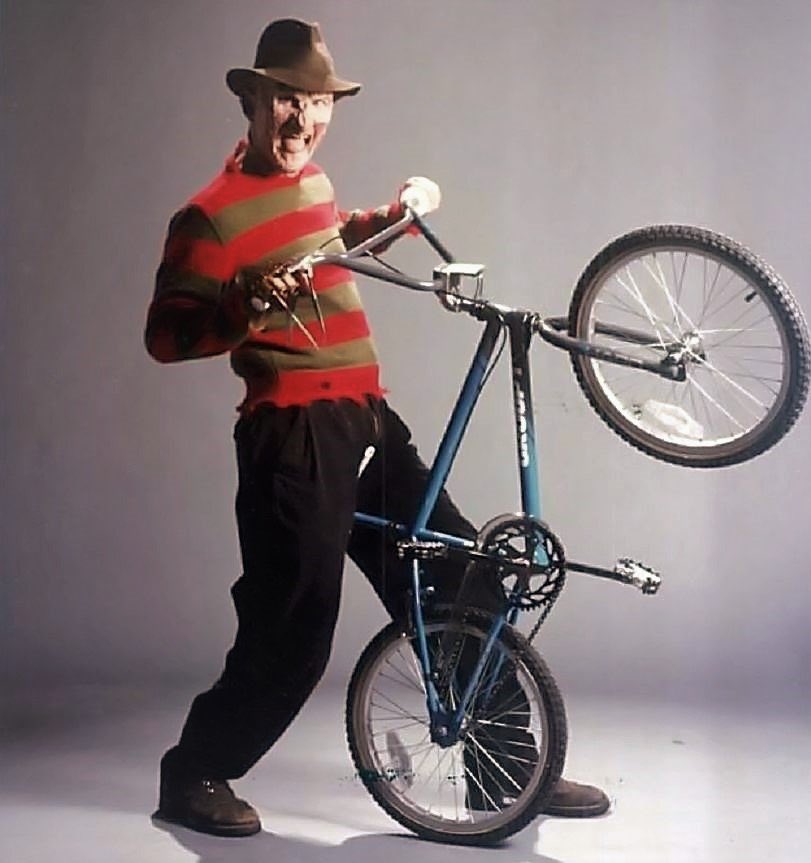 DoctorWolfula's tweet photo. Here are some pics of Freddy on a BMX bike and grooving out with a boom box to brighten up your timeline https://t.co/A92cQahvQ2