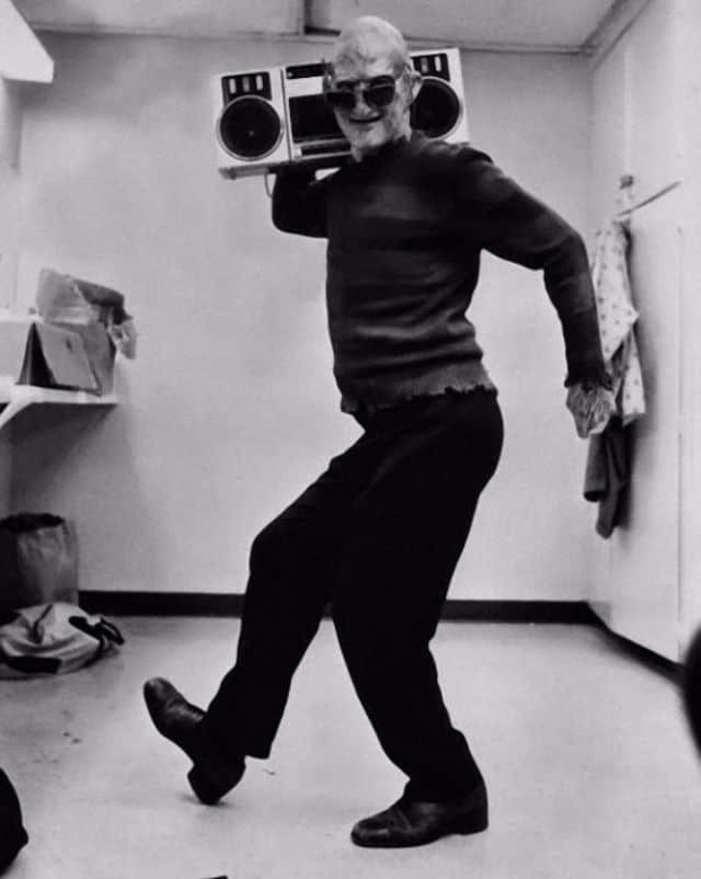 DoctorWolfula's tweet photo. Here are some pics of Freddy on a BMX bike and grooving out with a boom box to brighten up your timeline https://t.co/A92cQahvQ2