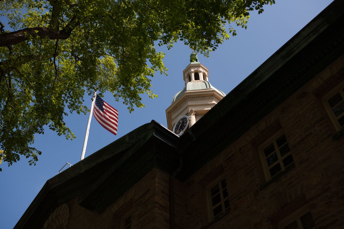 Princeton's tweet photo. "We must rededicate ourselves to supporting and enacting the basic practices and values upon which our democracy and freedom depend."

President Eisgruber reflects on the Constitution’s promise after events that transpired in the U.S. Capitol today: https://t.co/JswEw9Tm6x https://t.co/K3FAfFUprU