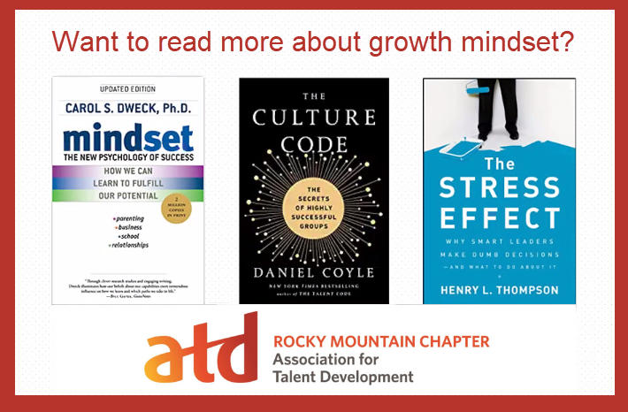 atdrmc's tweet photo. Thanks for an informative and active session, Joel Lamoreaux, about growth mindset! And congrats to Jess Almlie, Thomas Crouser Jr., and Jodi Bartsch for winning the books Joel recommended on the subject. View more upcoming #atdrmc events at https://t.co/A5JlmYNwRT. https://t.co/sjW52LQghQ