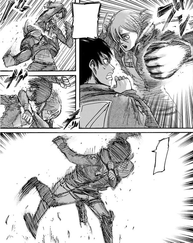 Eren Yeager/Jaeger serah lu apaan, adalah main character yg menjadi protagonis dari serial AoT Eren yg tadinya powerless sekarang jadi powerful, Eren yg powerless pengen musnahin semua titan, Eren yg powerful pengen musnahin seluruh manusia diluar pulau paradis.
