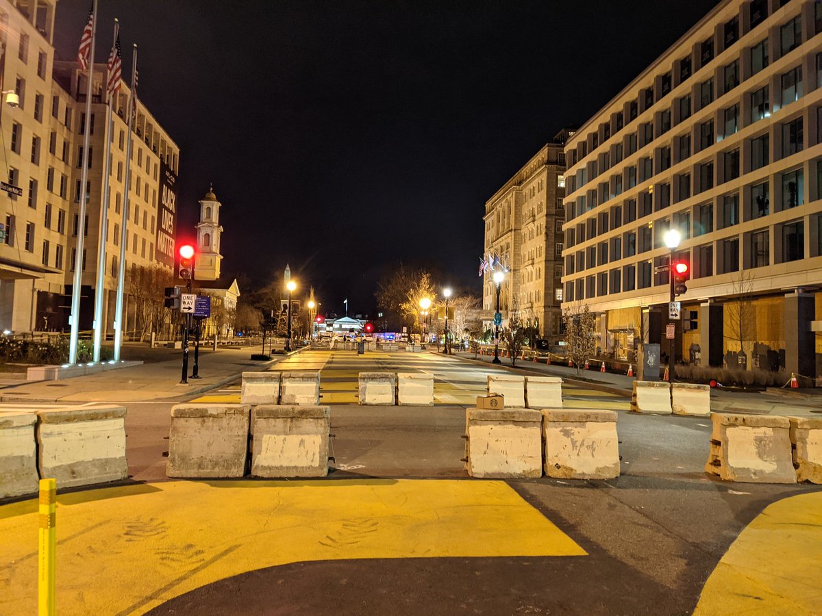 BLM Plaza virtually deserted, probably for the extended period since it's creation.