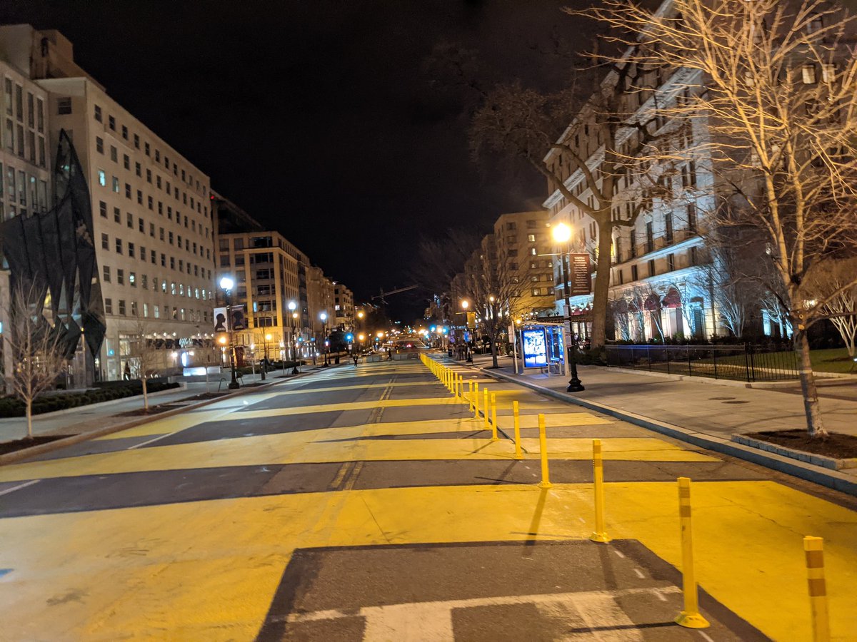 BLM Plaza virtually deserted, probably for the extended period since it's creation.