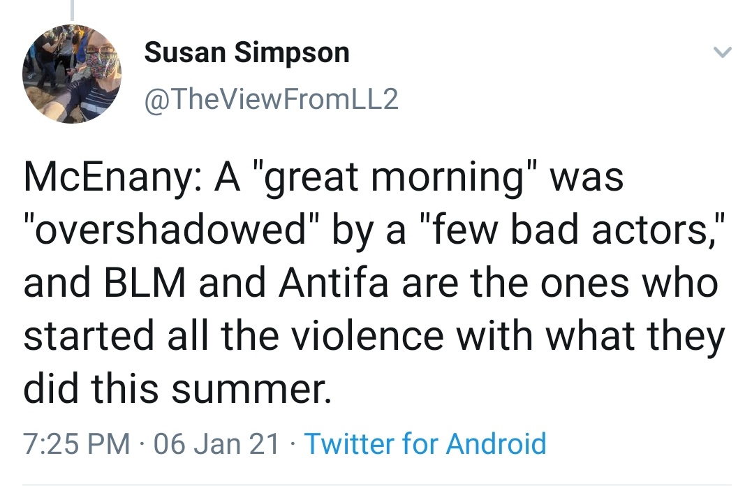 Tweet deleted; they showed the caller's face and this was some other blonde Kayleigh that is not the press sec.