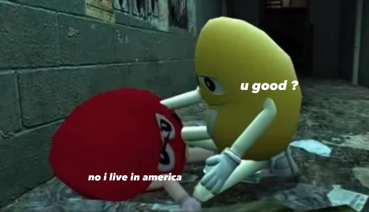 When someone outside of the United States asks how I’m doing  #civilwar2021