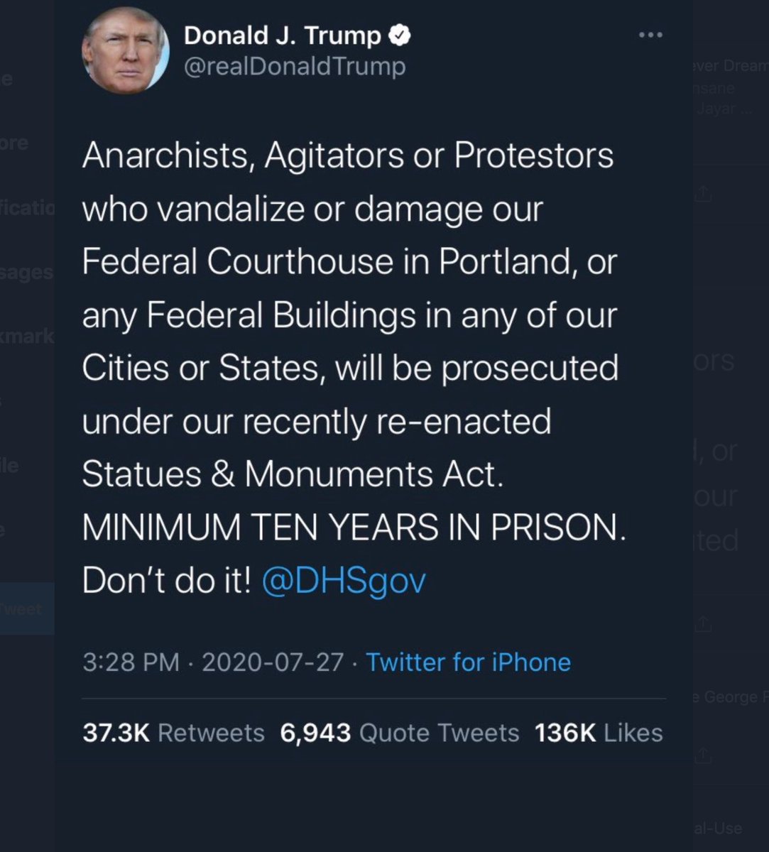 rpuri11's tweet photo. These were his words back then! Should we lock him up too for enticing this craziness?
#BlockTrumpFromTwitterASAP https://t.co/btHDlKEfvU
