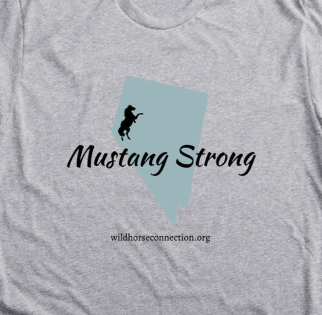 tracywilsonlmt's tweet photo. 11 Days left
Start off 2021 showing your Nevada Wild Horse pride with a #MustangStrong shirt! 
https://t.co/MId97gN44P https://t.co/HsTd7M2toH