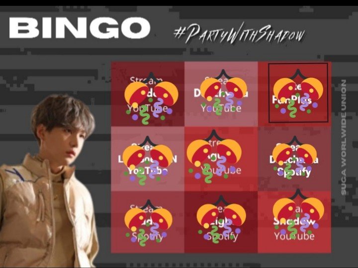 miin_vs's tweet photo. @mygbrazil @BTS_twt BINGOOOOOO
Voto com stream
#PartyWithShadow #슈가 #SUGA @BTS_twt https://t.co/qH5z0uULx1