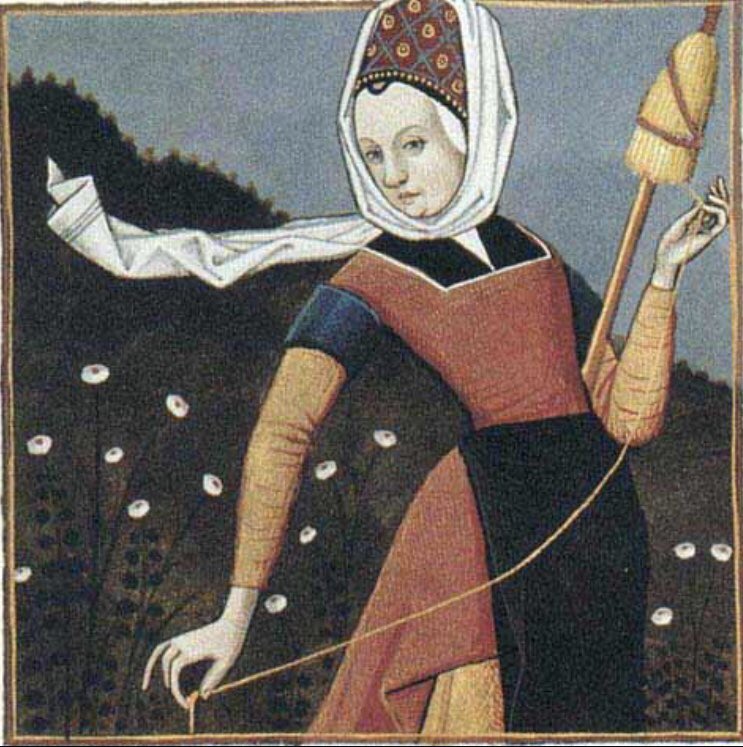 frome_maude's tweet photo. 7th Jan is Distaff Day when Medieval women resumed their spinning after a break over Christmastide. A distaff is used to hold fibre when spinning is done by hand. It was a day of pranks when lads tried to set fire to the flax &amp; in return were doused with water. #FolkloreThursday https://t.co/JsvEXE1TKC