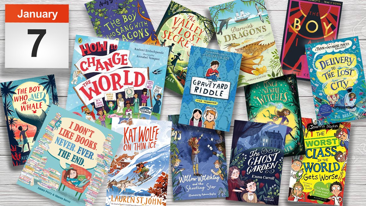 It's January 7th!  Lots of books are out today and here's a thread of some of them.If you're looking for some January reading take a look here and see if there's any that catch your eye Happy book birthday to us! 