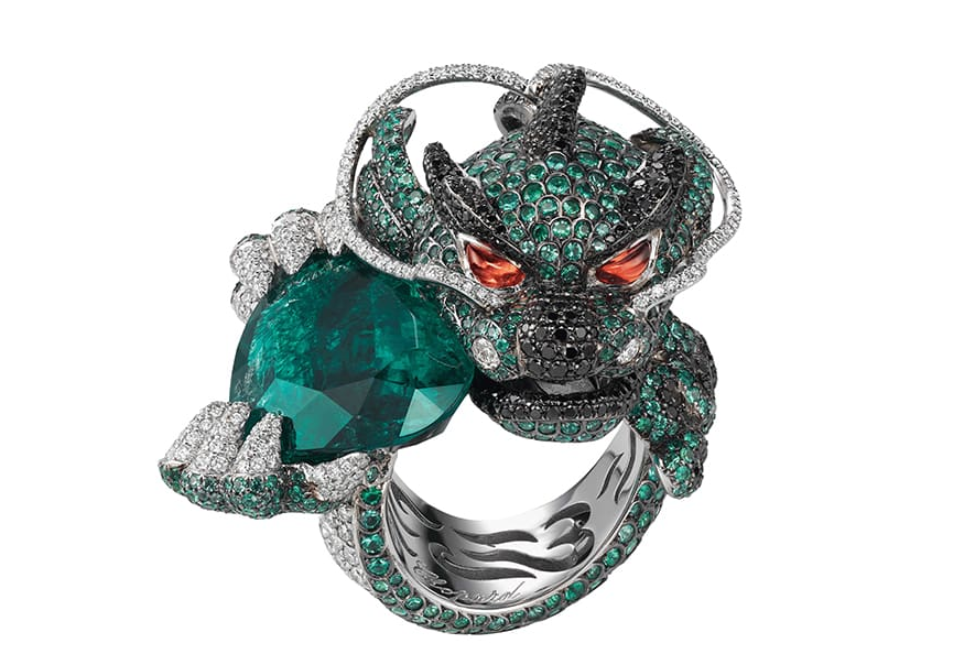 The dragon ring from Chopard. Fuck yeah, hand it over.