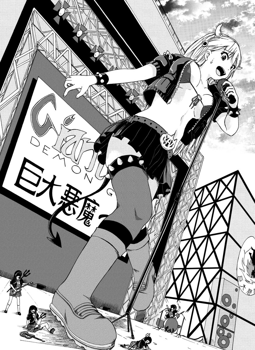 LabbaArt's tweet image. At the beginning of 2021, giant idols have become the next big thing in Japan. However, this also means training sessions are now harder as the aspiring idols have to learn how not to step on their fellow idol members while singing on the stage... #giantess #SizeTwitter