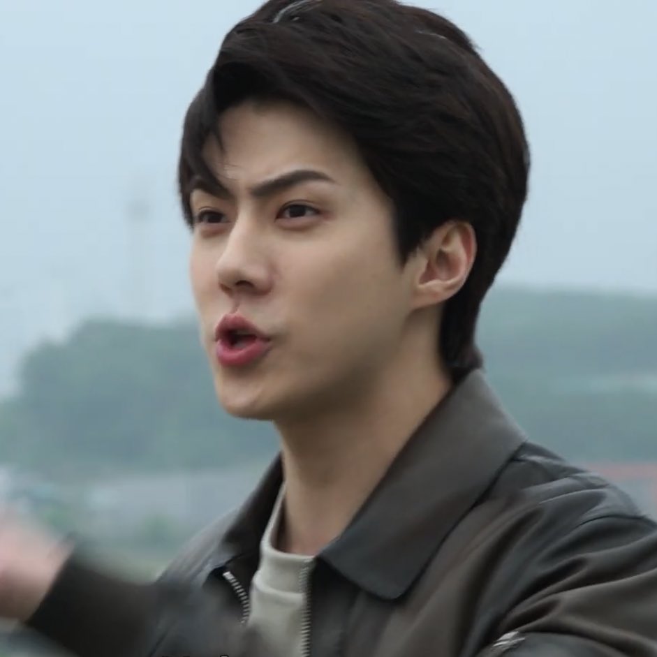 milkteus's tweet photo. love how sehun’s eyebrows have a life of their own ｰ̀ ₃ｰ́‼️ https://t.co/xICtJrkp8G