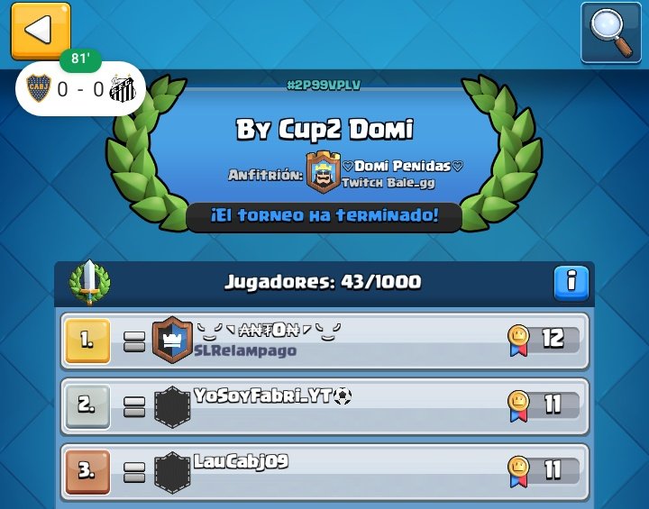 Estos son los últimos 3 CLASIFICADOS ( @XxAntonV , @Fabri13_CRV y @LauCabj6 ) Para formar parte de mi equipo en la #ByCup2 que organiza <a href="/ByAlexis_Carp/">By_Alexis17 +319HS❤</a> 🥰
Gracias a todos por haber participado, cualquier cosa les iré informando de todo👀
