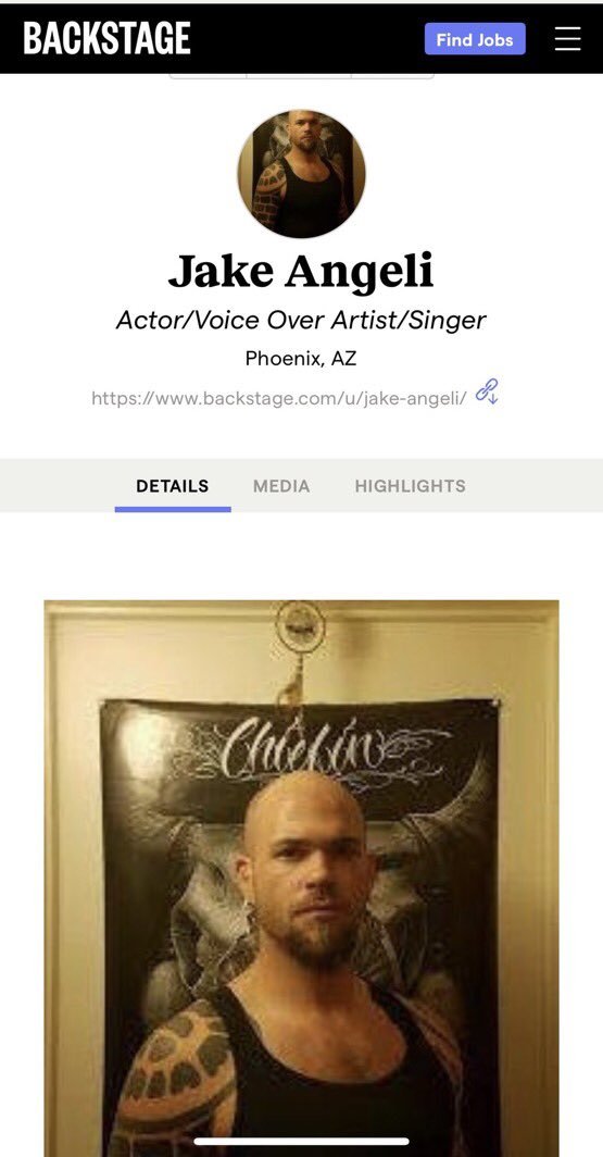 CarynPowellHomm's tweet photo. @MamasOnTheRight @tracybeanz Jake Angeli is an ACTOR. https://t.co/CGERfp7yYg