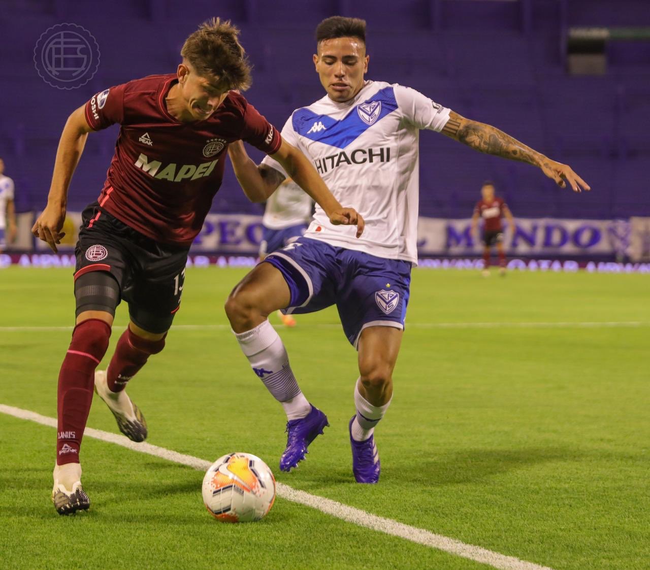 Lanús venció 1 a 0 a Vélez en la ida de la semifinal de la ...