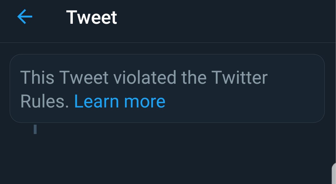 2kittycatz's tweet photo. How does a video clip of The President of The United States of America telling Patriots in DC to go home in Peace, and saying "we want peace" violate Twitter Rules?
Don't We the People have the Right to hear our President? https://t.co/f90ckg0dRg