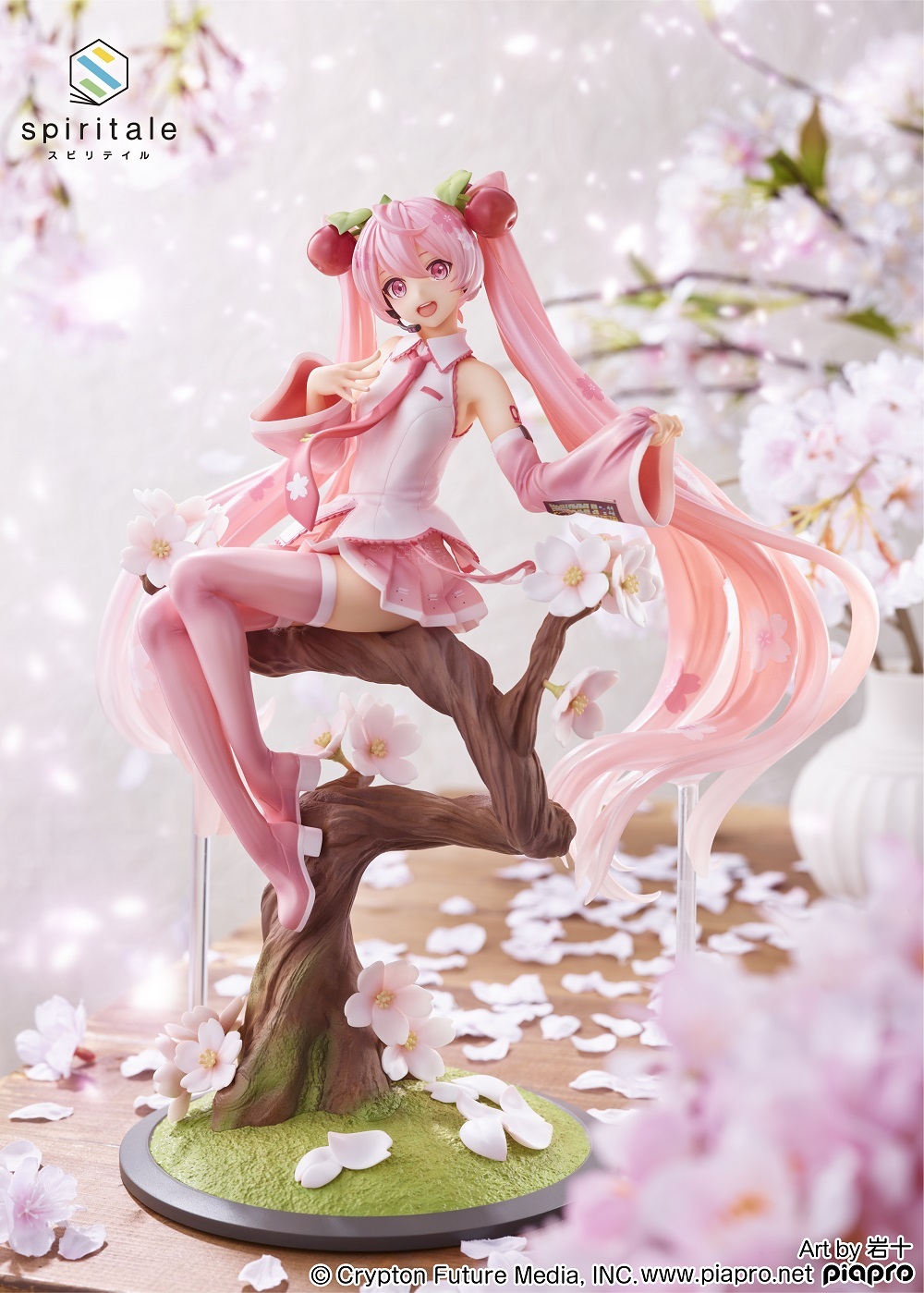 【新品未開封】桜ミク　桜妖精ver　スピリテイル 初音ミク スピリテイル spiritale 桜ミク 桜妖精 フィギュア