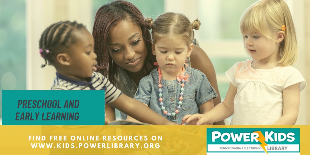 PowerLibrary's tweet photo. Find free resources for #preschool and #earlylearning on #PowerKids. https://t.co/IkxQ9ZYZ5D #paearlylearning #bookflix #paonlinelearning https://t.co/WOifRE2qCf