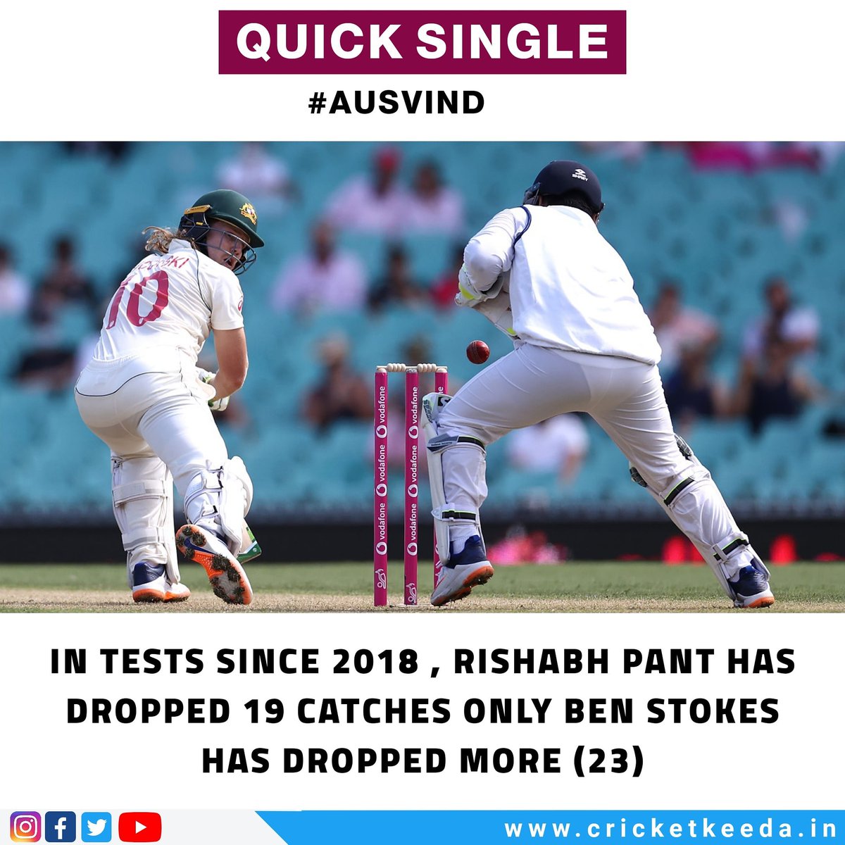 shashwatshukla_'s tweet photo. Quick Single
#quicksingle #RishabhPant #WSaha #INDvsAUSTest #AUSvIND #AUSvsIND #Cricket #IndianCricketTeam #pant #indiancricketer #catch #benstokes #Rahane #siraj
@RishabhPant17 @CricketAus @BCCI @ajinkyarahane88 https://t.co/9xqkRyNJpV