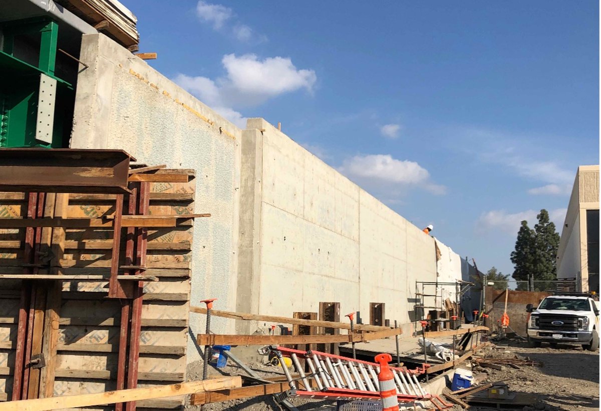 FairwayGS's tweet photo. 📷: Construction progress on the retaining walls for the roadway underpass and railroad bridge as part of the Fairway Dr grade separation project #CityofIndustry #RowlandHeights https://t.co/sm3hatmODy