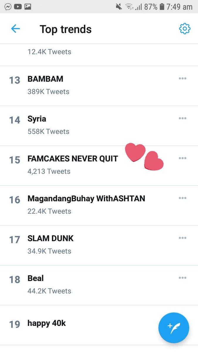 09_princessai's tweet photo. Top fifteen at four k plus tweet

FAMCAKES NEVER QUIT
#KieVi https://t.co/9AD8m3xOWE
