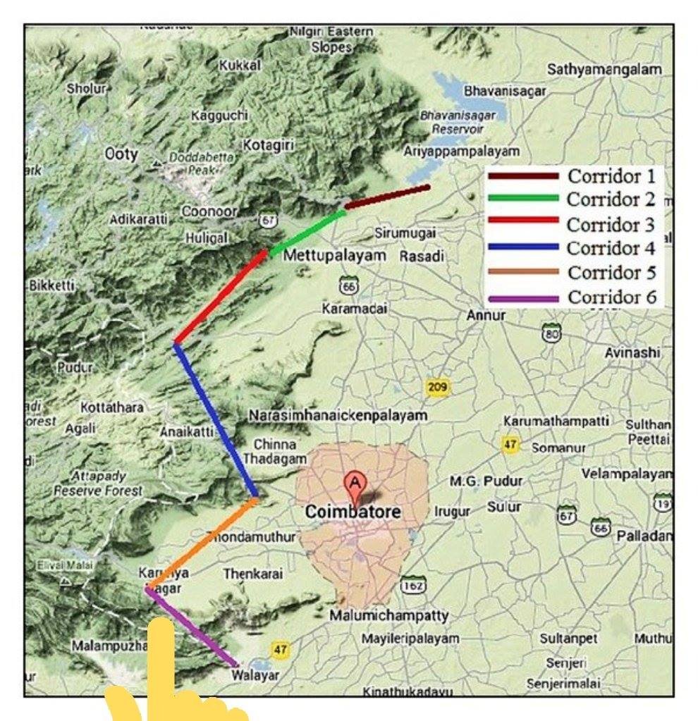In fact, there are maps that show elephant corridors through the Karunya nagar area.But none, not one, of these  #HyenaActivists will even talk about it. Their concern is not for elephants. They do not want anything related to Bharat & its spiritual culture standing up tall.