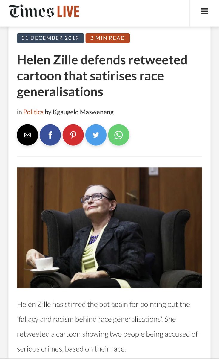 More visual footnotes 1. Helen Zille on colonialism. 2. Helen Zille sharing racist cartoons. 3. Diane Kohler Barnard sharing post calling for return of Botha. 4. Afriforum meeting with Ted Cruz to mislead Americans about  #WhiteGenocide. We know who the Trump people are.