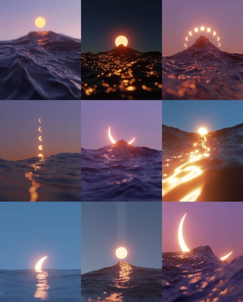 Norway_Pine's tweet image. Moon🌕Phases