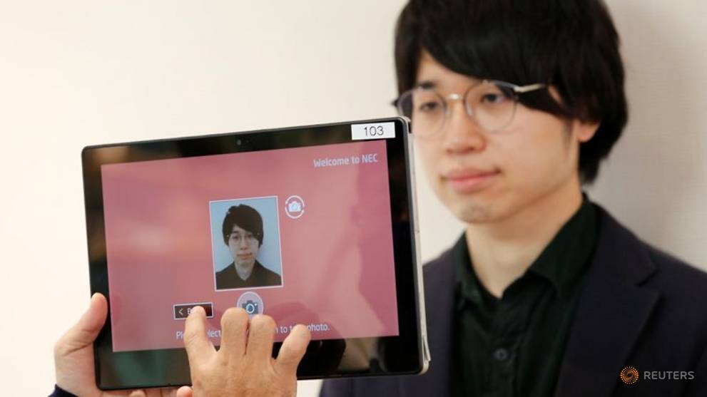 Masks no obstacle for new NEC facial recognition system cna.asia/3njXGlZ