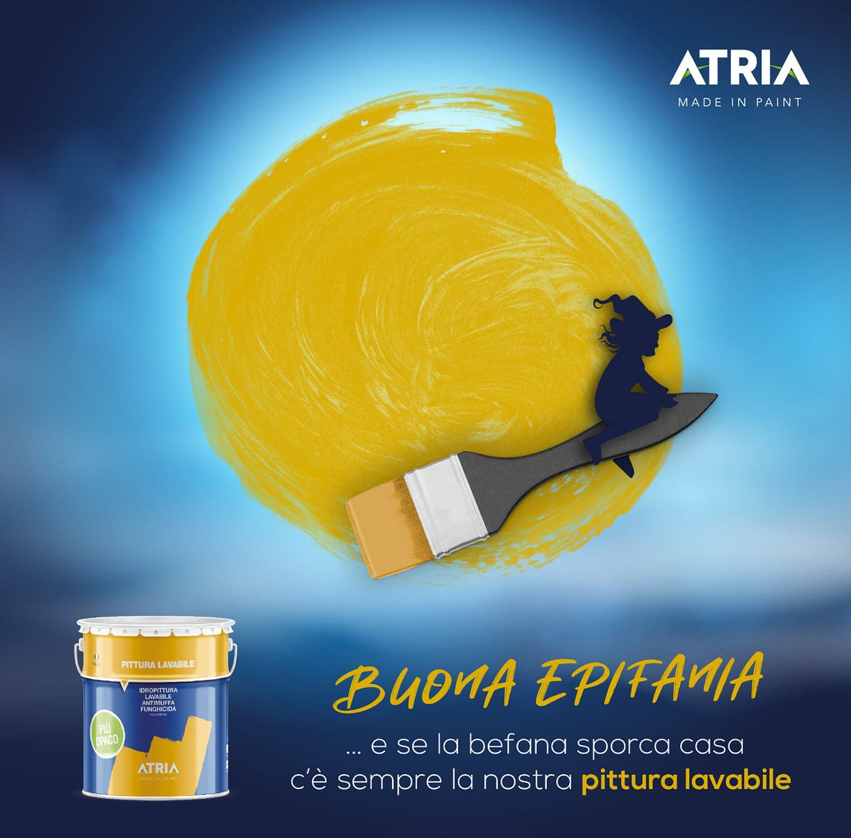 atriasrl's tweet photo. Epifania, Muffa e Funghi porta via!
Auguri!
PITTURA LAVABILE 
https://t.co/zjzSEqnHup 
#INDUSTRIALDESIGN #MADEINITALY #MUFFA #CONDENSA #ATRIAMADEINPAINT #IGIENIZZANTE #EPIFANIA #PITTURALAVABILEATRIA #ANTIMUFFA #FUNGHICIDA #ATRIATHERMIKA  #FAMIGLIAIGIENIZZANTI https://t.co/ItKq95oTly