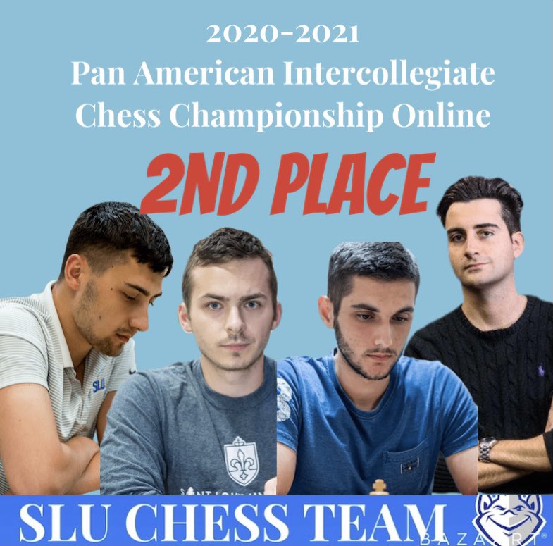 SLU Chess Team Wins National Rapid Chess Championship : SLU